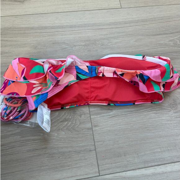 O'Neill Cabana Floral Diaz Bandeau Top NWT Size Small - Picture 4 of 6